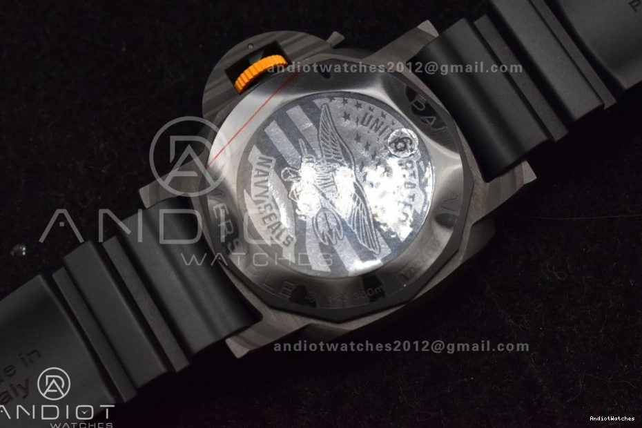 VSF Dial Carbotech Rubber Strap Edition Best 1:1 On 985 PAM1324 P Black Black WellDesigned 0308